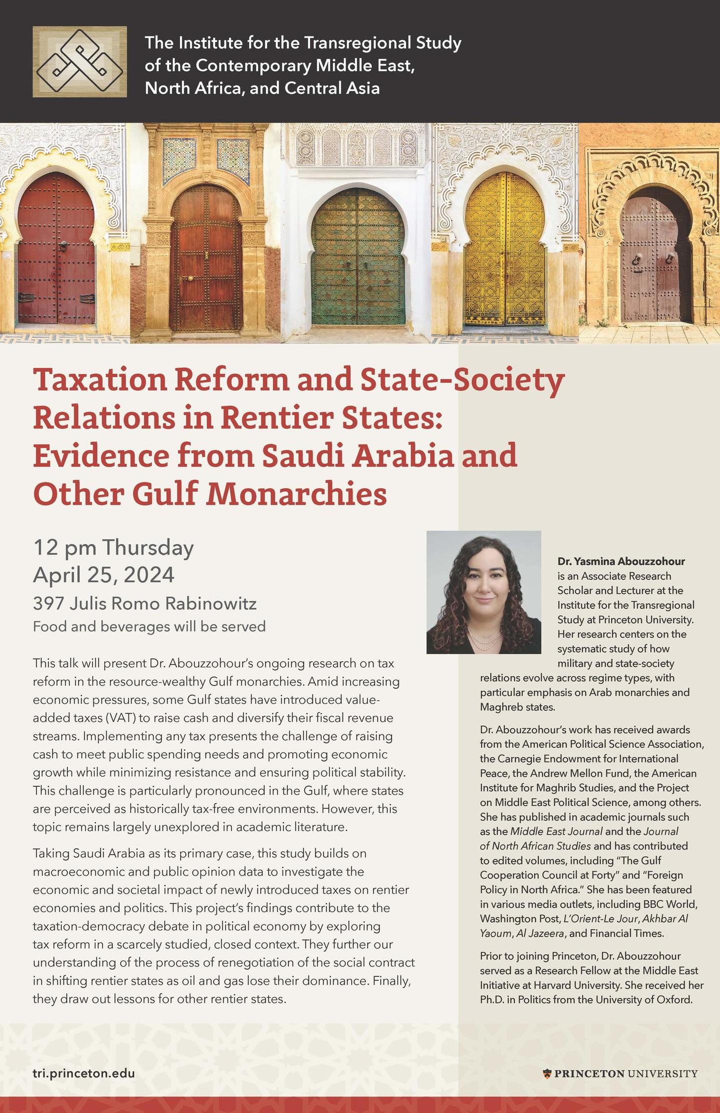 Taxation Reform and State-Society Relations in Rentier States: Evidence from Saudi Arabia and Other Gulf Monarchies